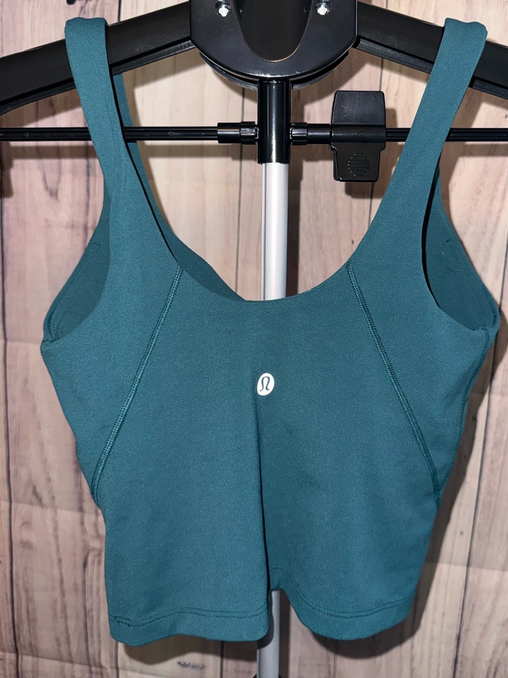 Lululemon Like a Cloud Longline Sports Bra Teal Green Size 2